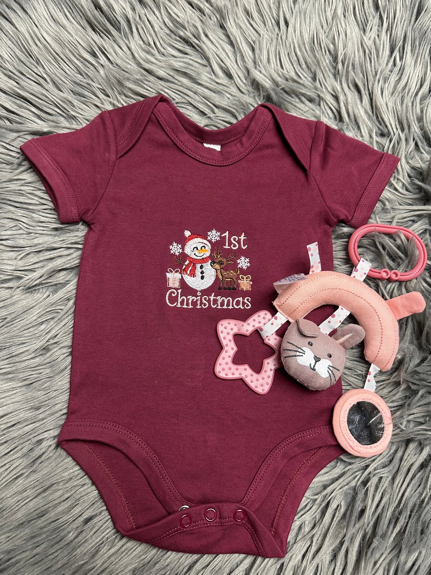 Kurzärmeliger Babybody