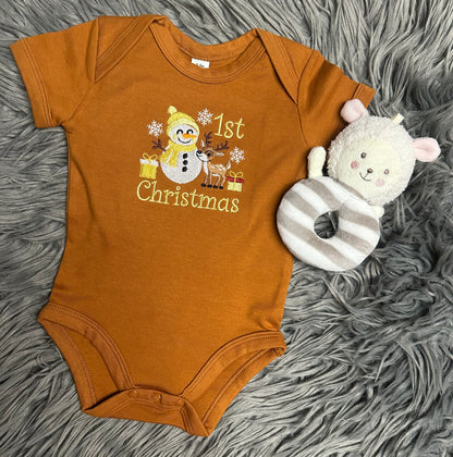 Kurzärmeliger Babybody