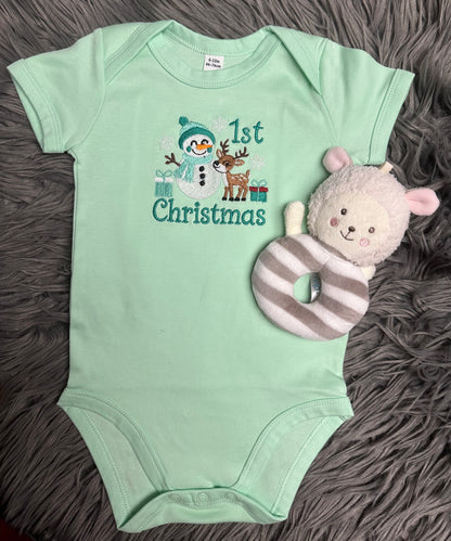 Kurzärmeliger Babybody