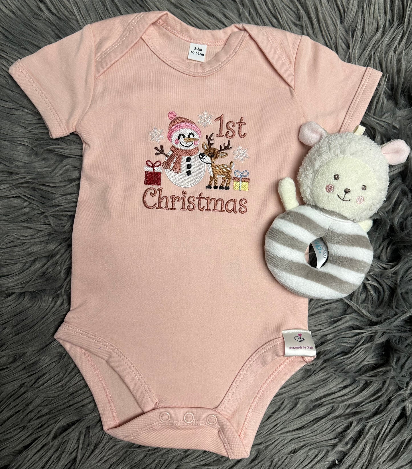 Kurzärmeliger Babybody