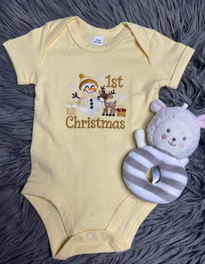 Kurzärmeliger Babybody