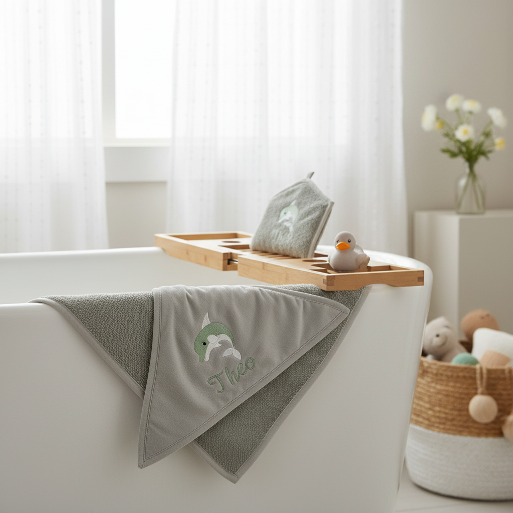 Kapuzenbadetuch "Löwe"