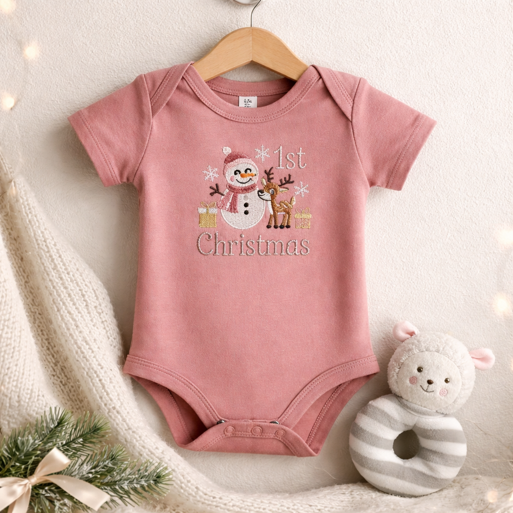 Kurzärmeliger Babybody