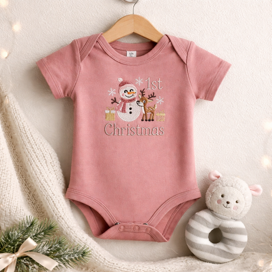 Kurzärmeliger Babybody