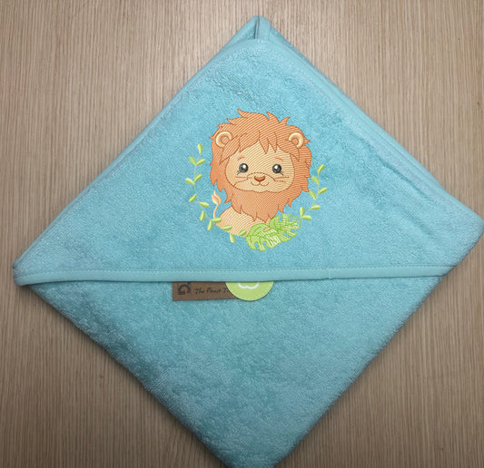 Kapuzenbadetuch "Löwe"