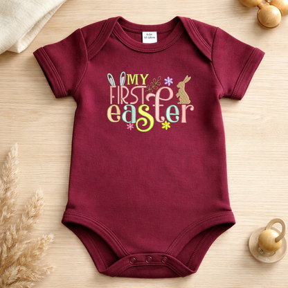 Kurzärmeliger Body "First Easter"